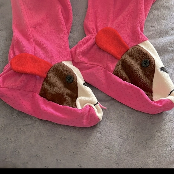 Nick & Nora Puppy Dog Onsie w Pockets - Picture 5 of 7